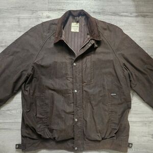 Driza-Bone Australia Chore Flannel Lined Waxed Brumby Bomber Jacket 3XL